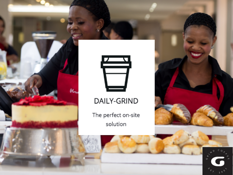 Grind Coffee On-Site and Canteen Solution