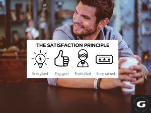 Grind - Apply the Satisfaction Principle to your event